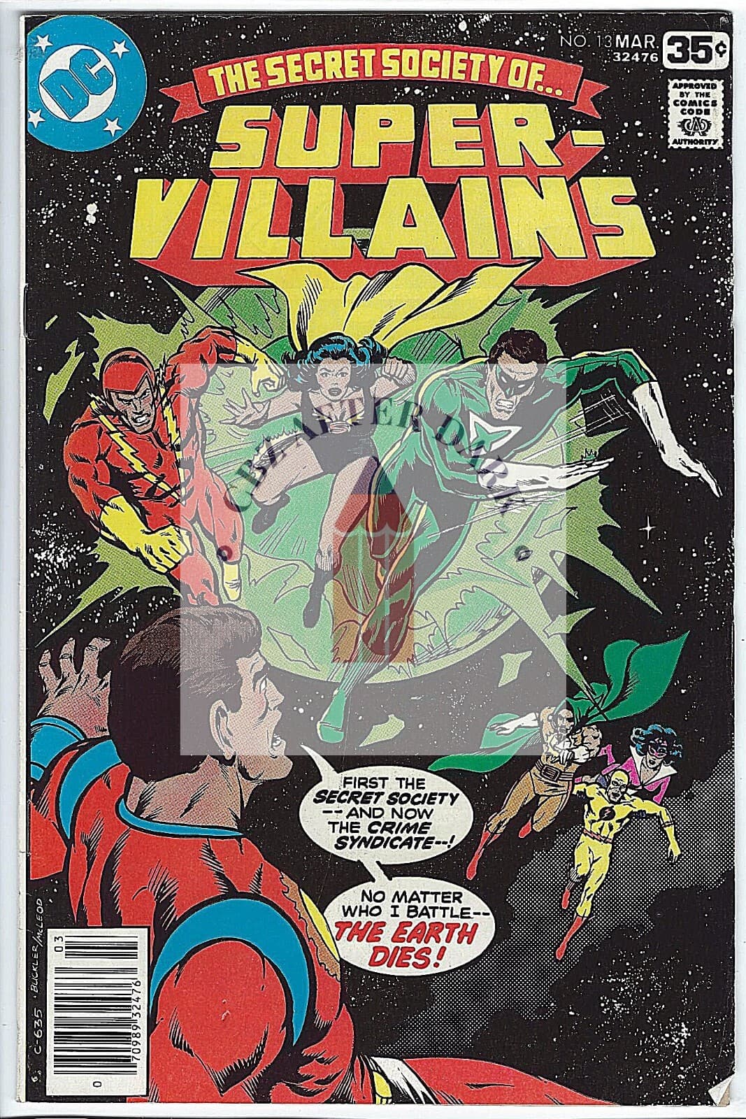 Secret Society of Super Villains #13A - 6.0 Fine - DC Comics