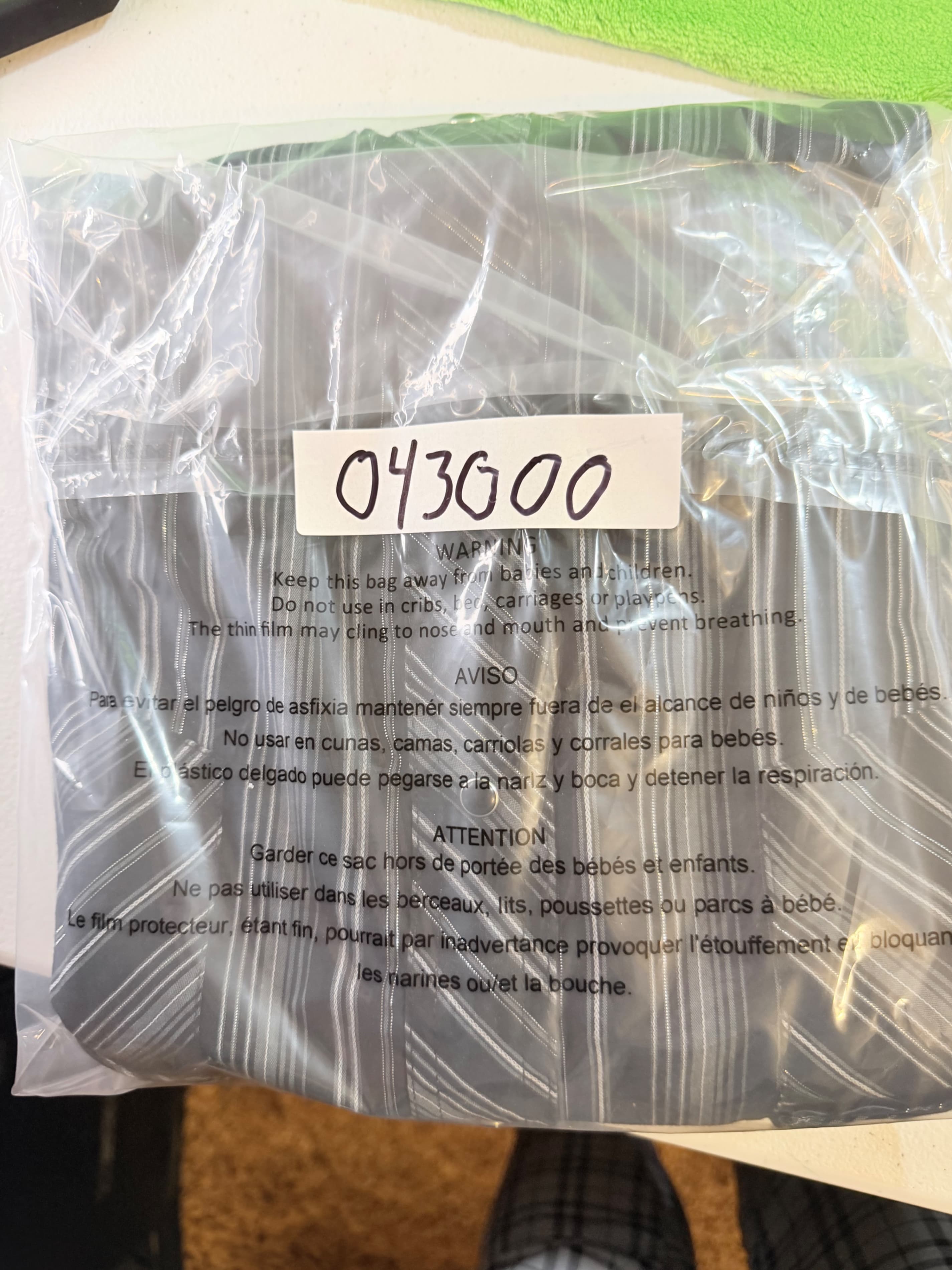 Wrangler Western Fashion Snap Shirt 2XL Black Striped - Thumbnail 10