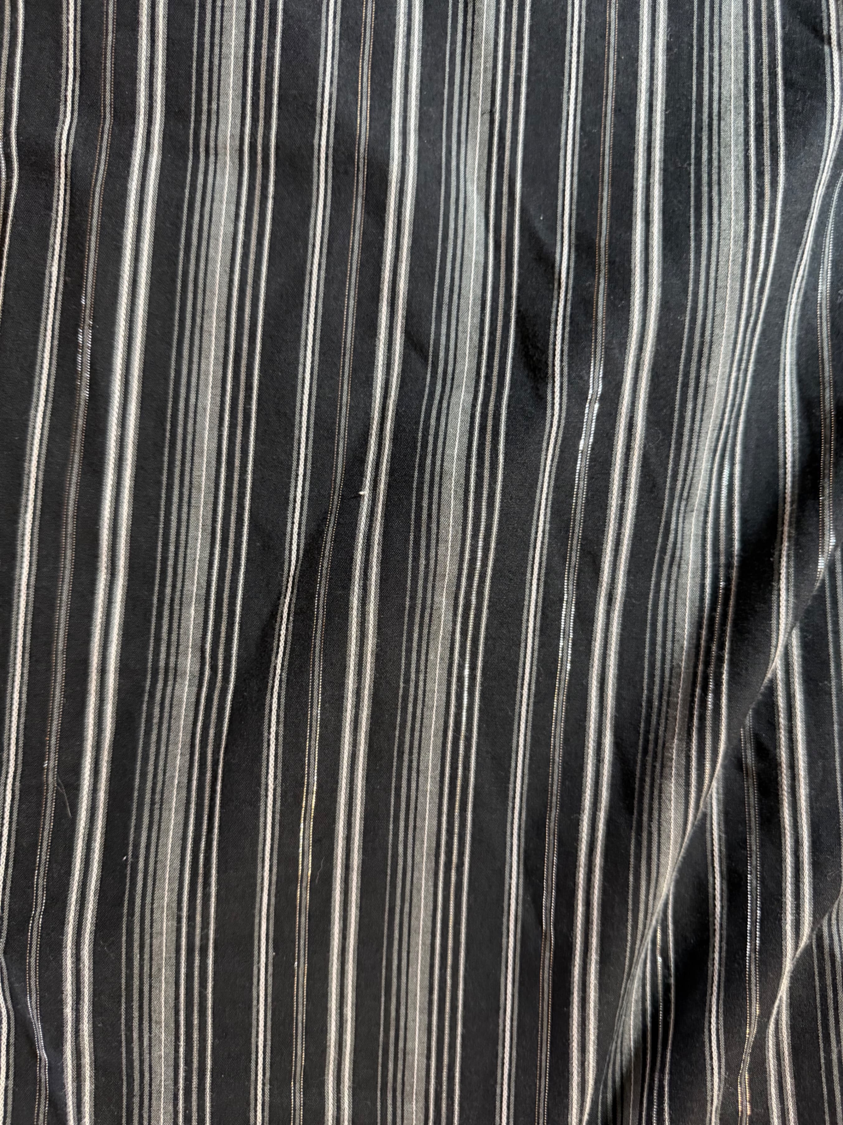 Wrangler Western Fashion Snap Shirt 2XL Black Striped - Thumbnail 6