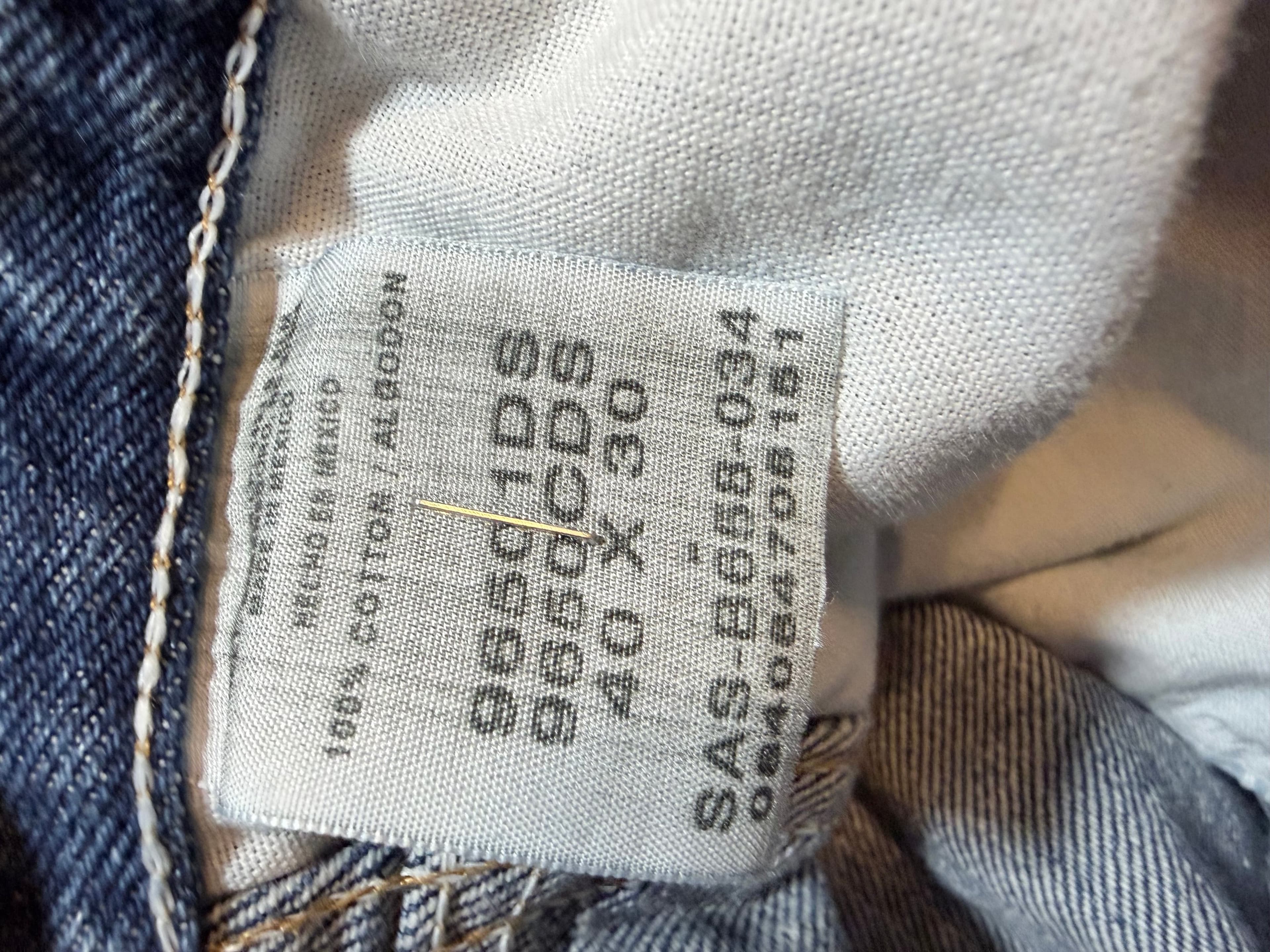 Wrangler Jeans 40x30 Light Wash Denim Made in Mexico - Thumbnail 3