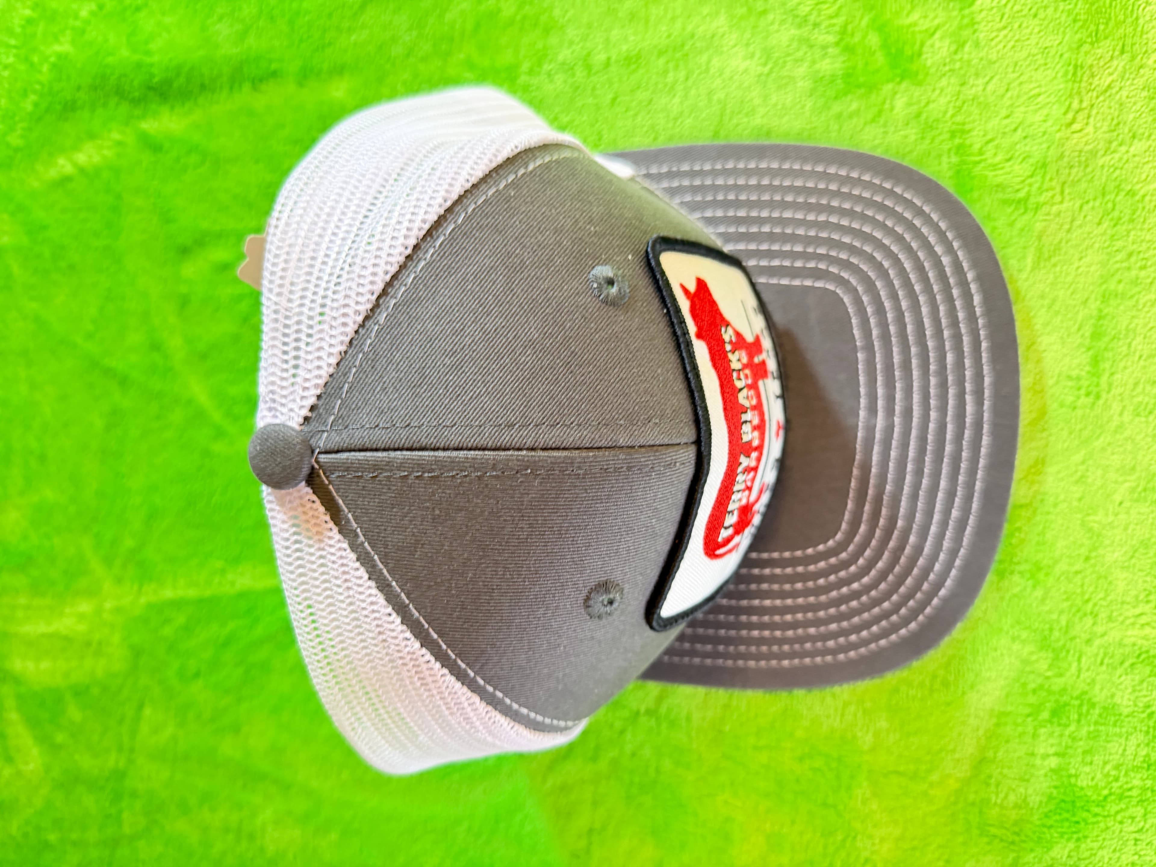 Terry Black's Barbecue Waco Texas Trucker Hat Gray Mesh Snapbacl NWT - Thumbnail 2