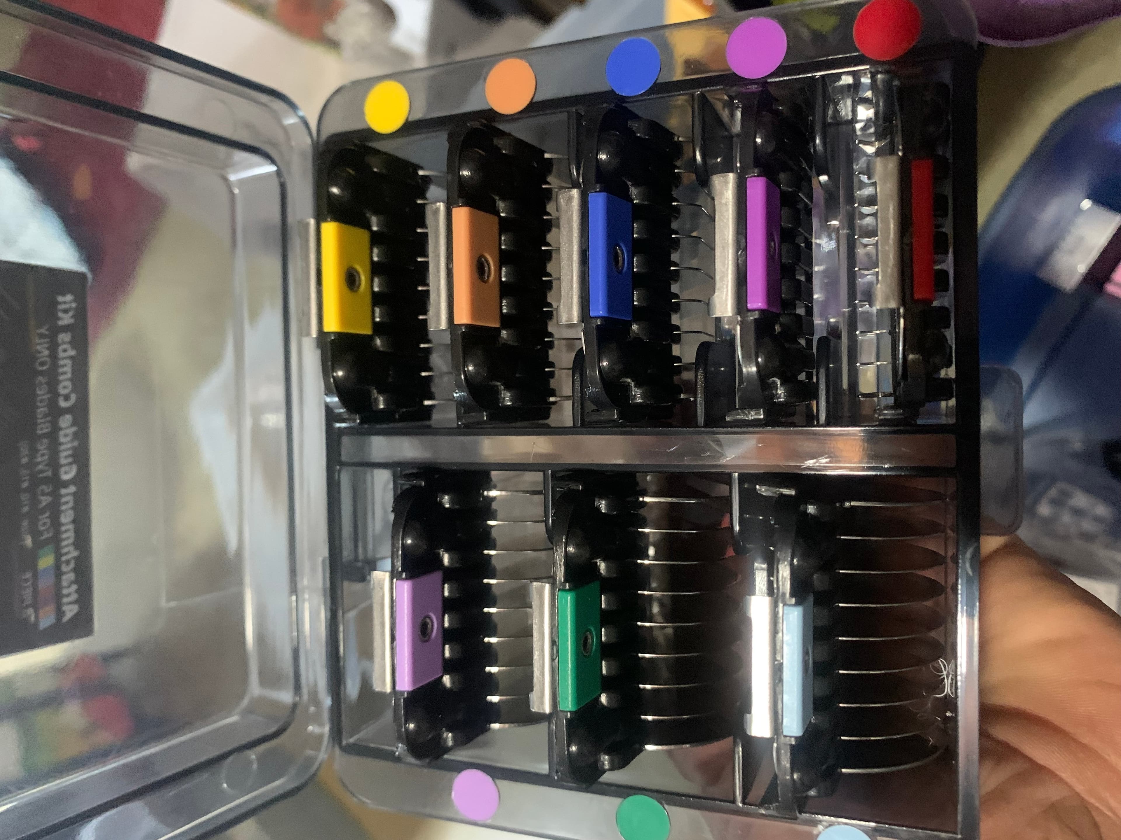 Stenbao Attachment Guide Combs Kit for A5 Blades, 8 Piece - Image 1