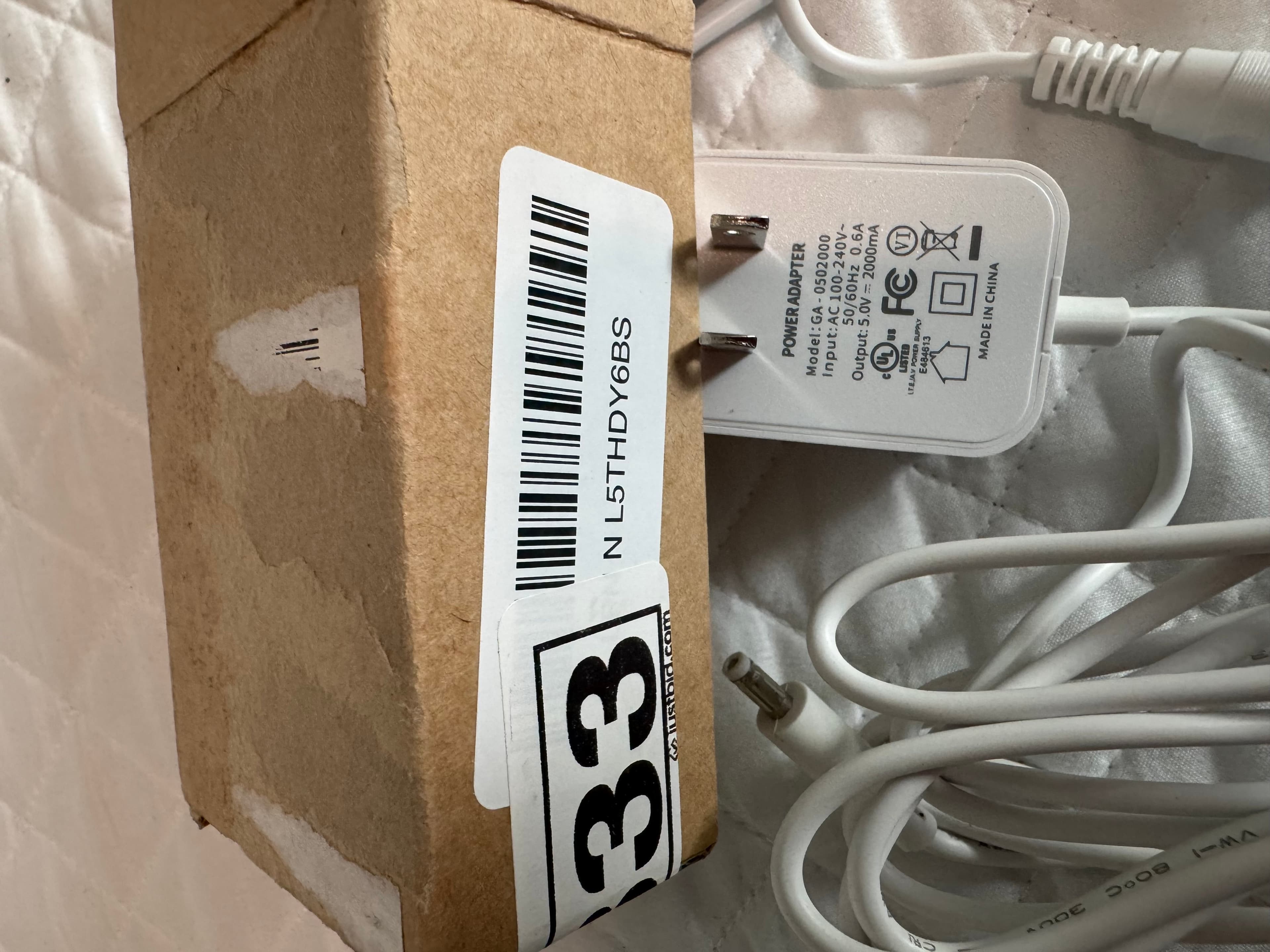 White USB Power Adapter with Cable Set - Thumbnail 8