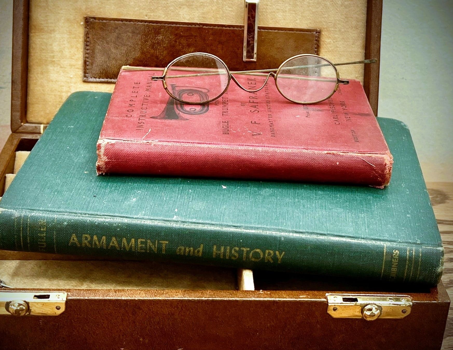 Antique Military Books: "Armament and History" & "Complete Instructive Manual for the Bugle, Trumpet, and Drum" - Thumbnail 19