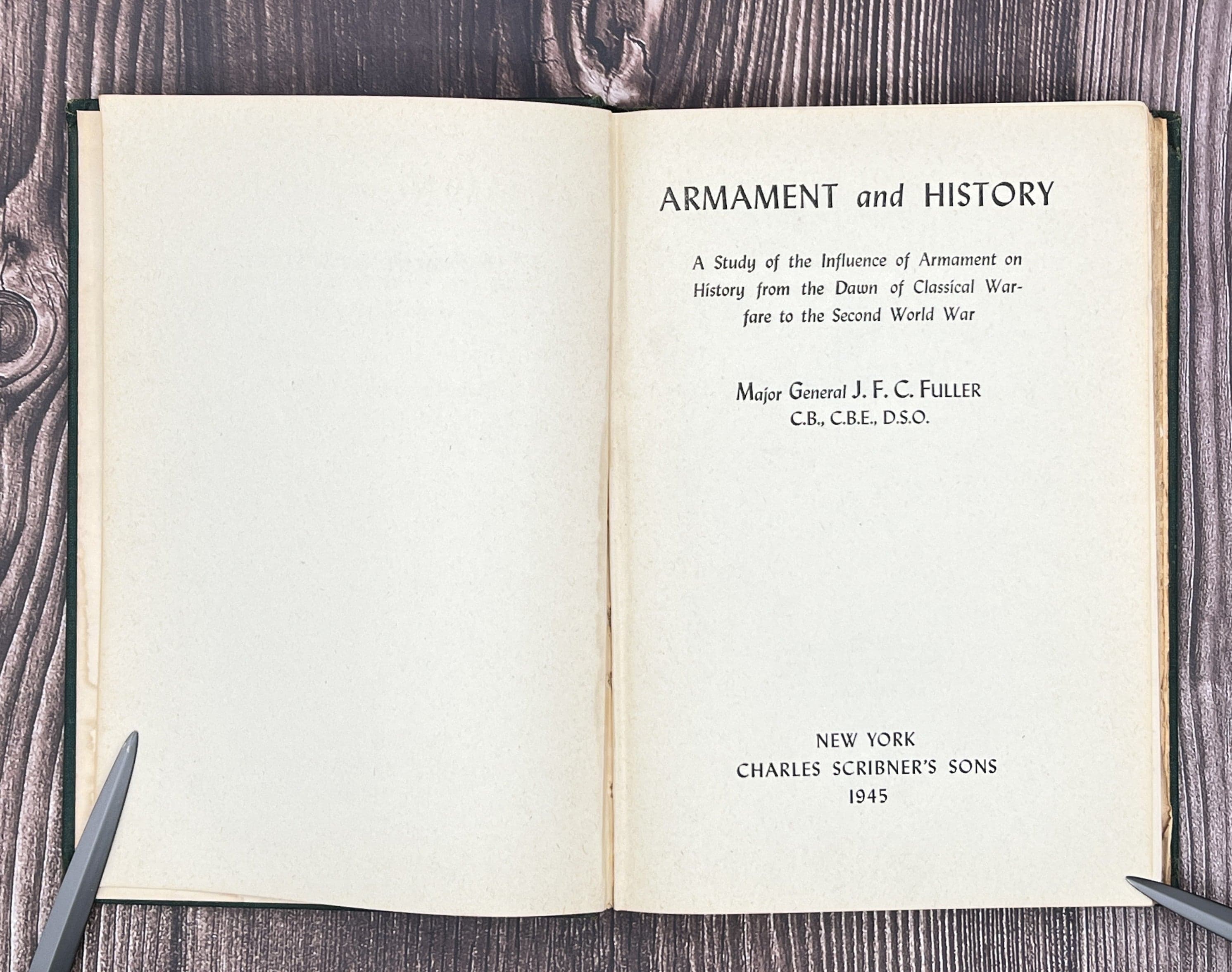 Antique Military Books: "Armament and History" & "Complete Instructive Manual for the Bugle, Trumpet, and Drum" - Thumbnail 4