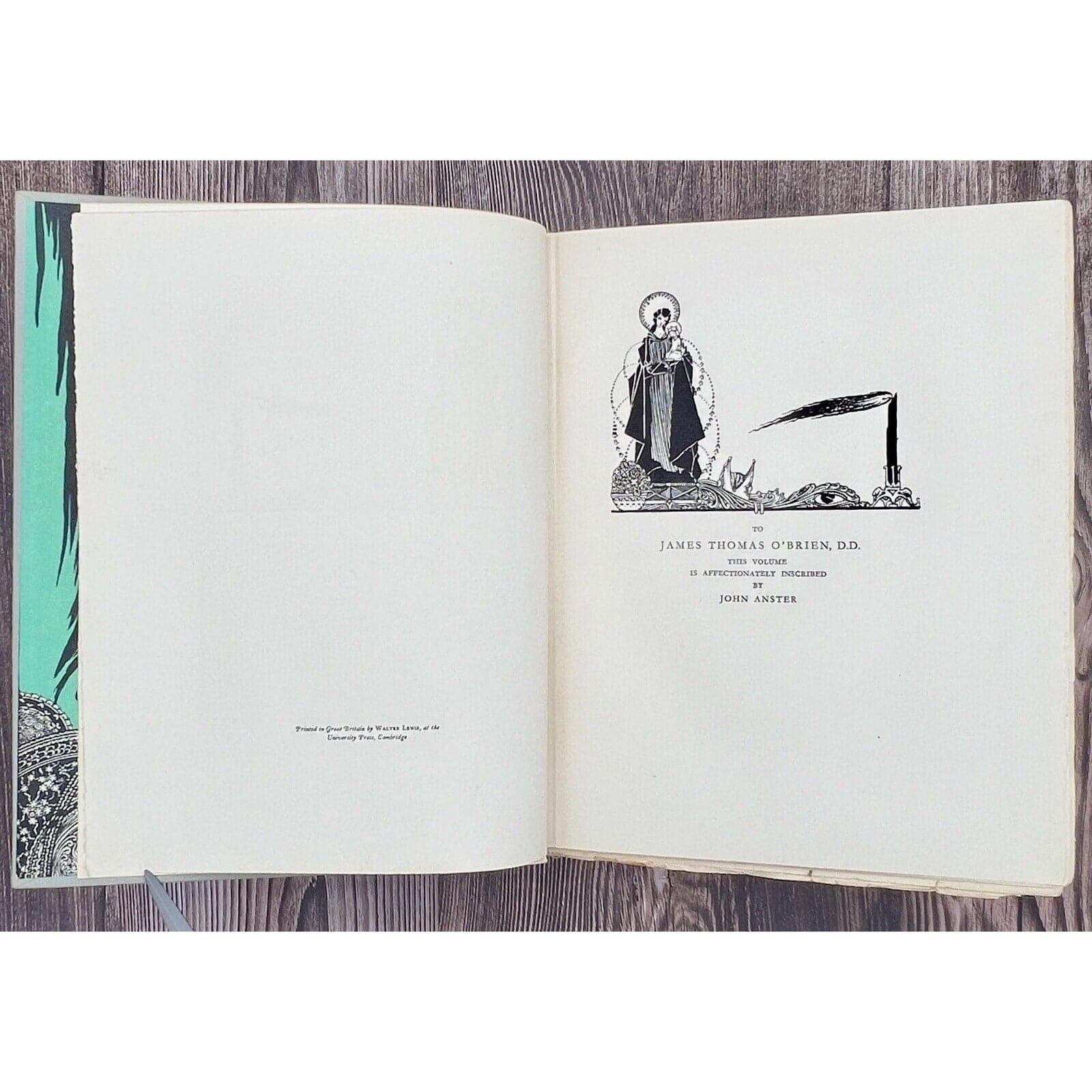 Faust Illustrated Edition – 1925 Signed Collectible Book with Harry Clarke Art Deco Plates - Thumbnail 6