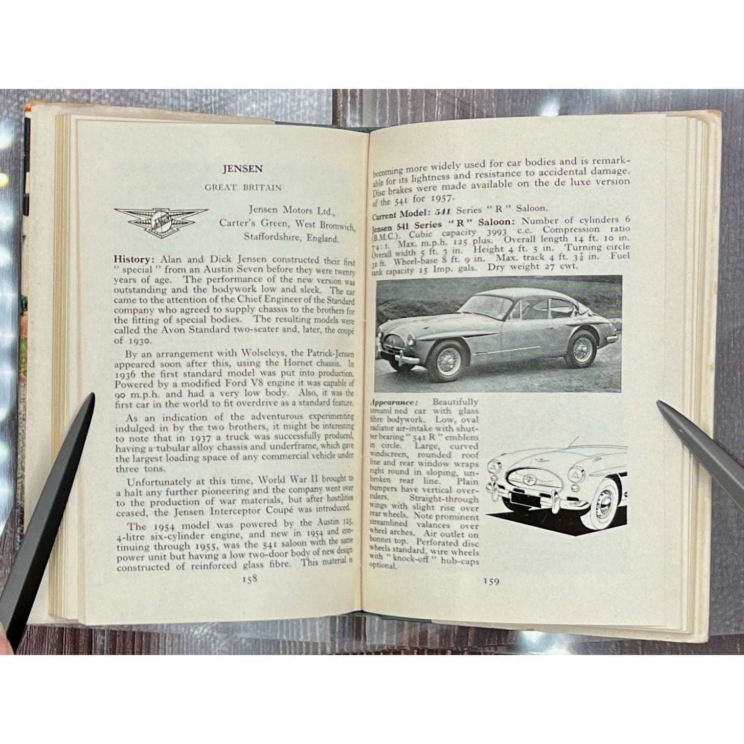 Assortment of Vintage 1950s Car Books - Thumbnail 3