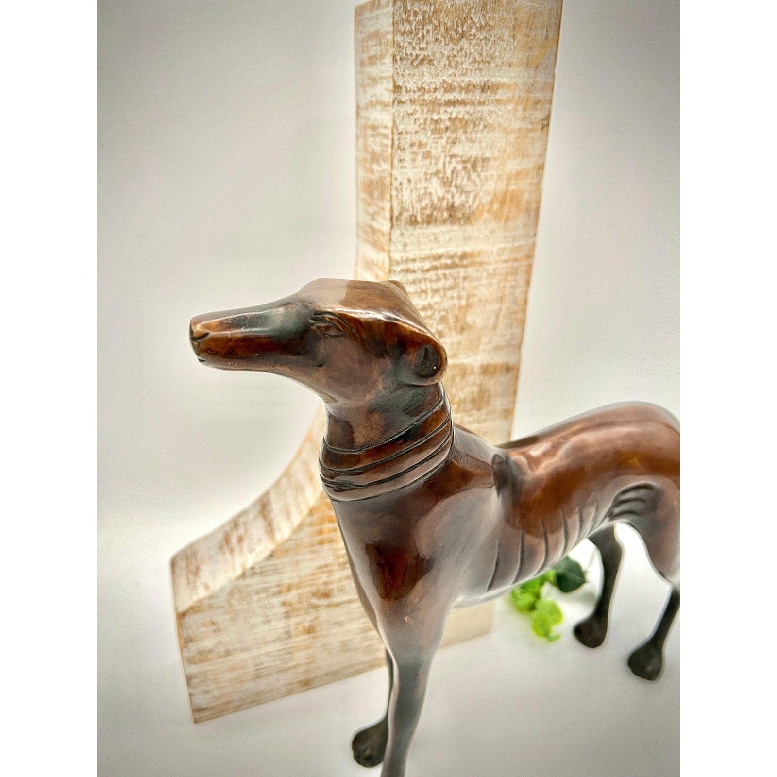 Bronze Vintage Greyhound Figurine - Thumbnail 2