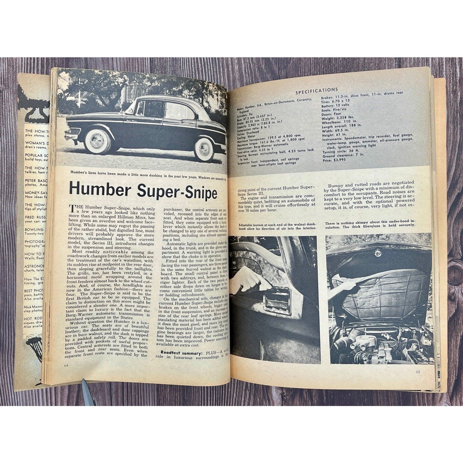 Assortment of Vintage 1950s Car Books - Thumbnail 10