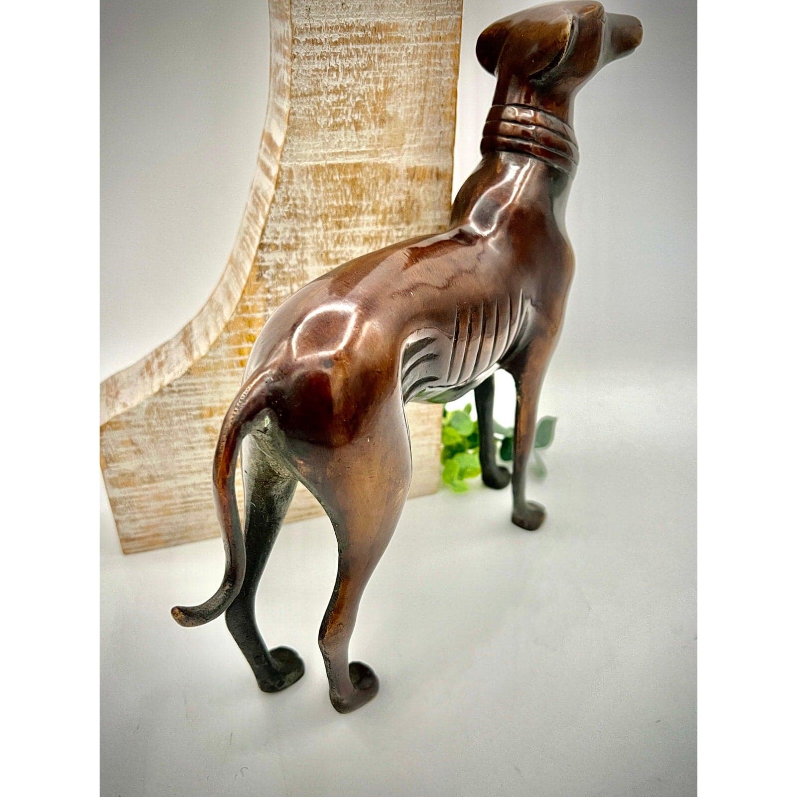 Bronze Vintage Greyhound Figurine - Thumbnail 4