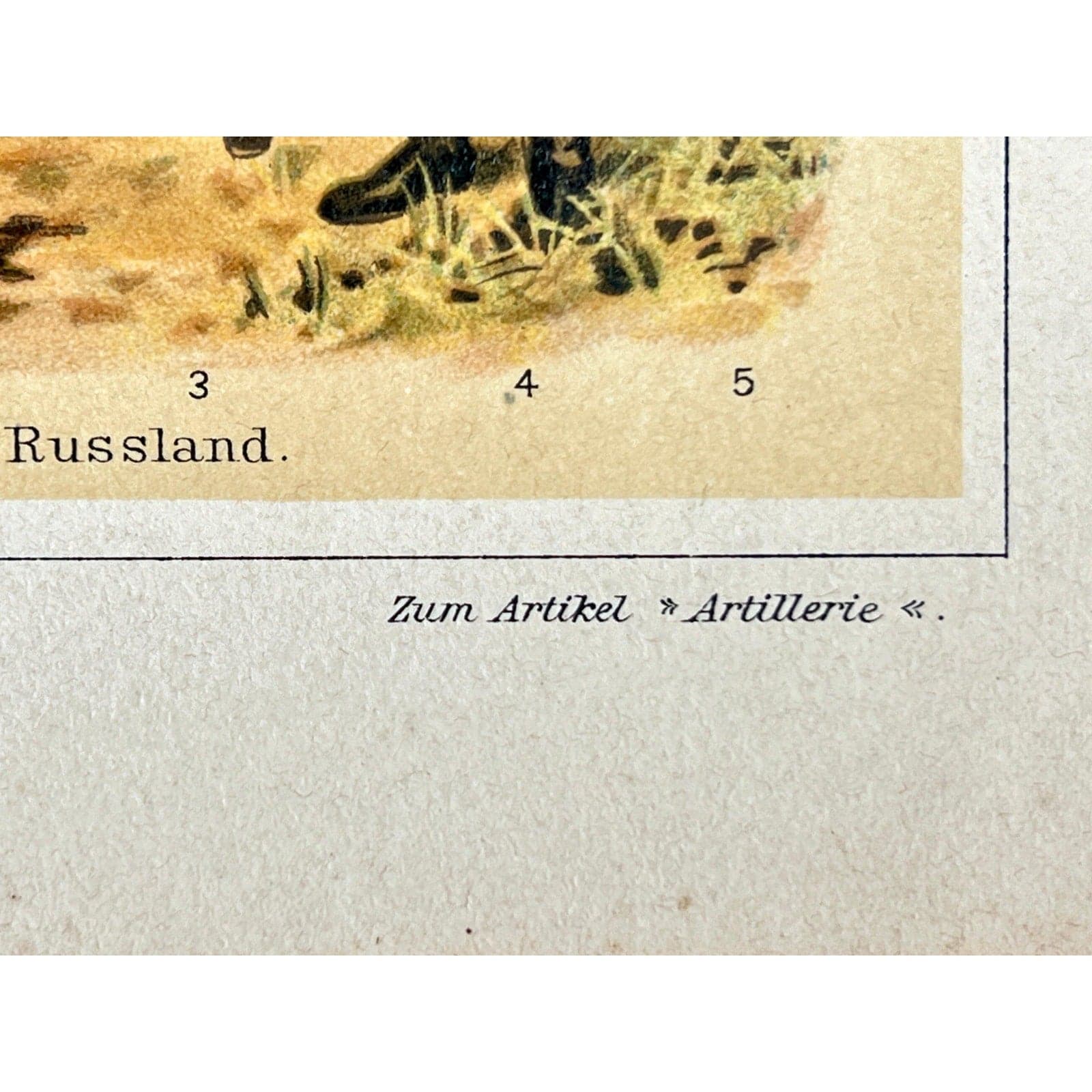 Vintage Military Uniform Prints Set of 3 Kaiserlicher Herald Artillerie - Thumbnail 14