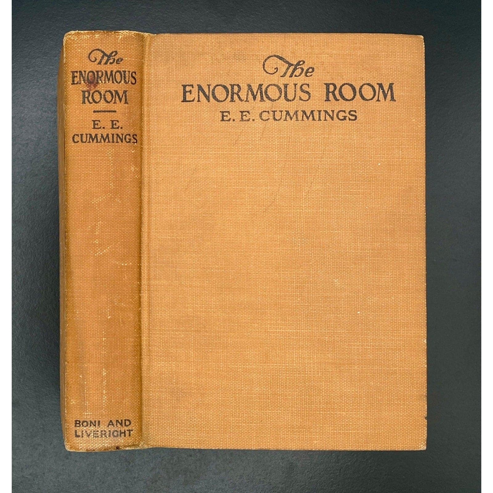 The Enormous Room, E.E. Cummings, 1922 1st Edition, 1st Printing - Thumbnail 2