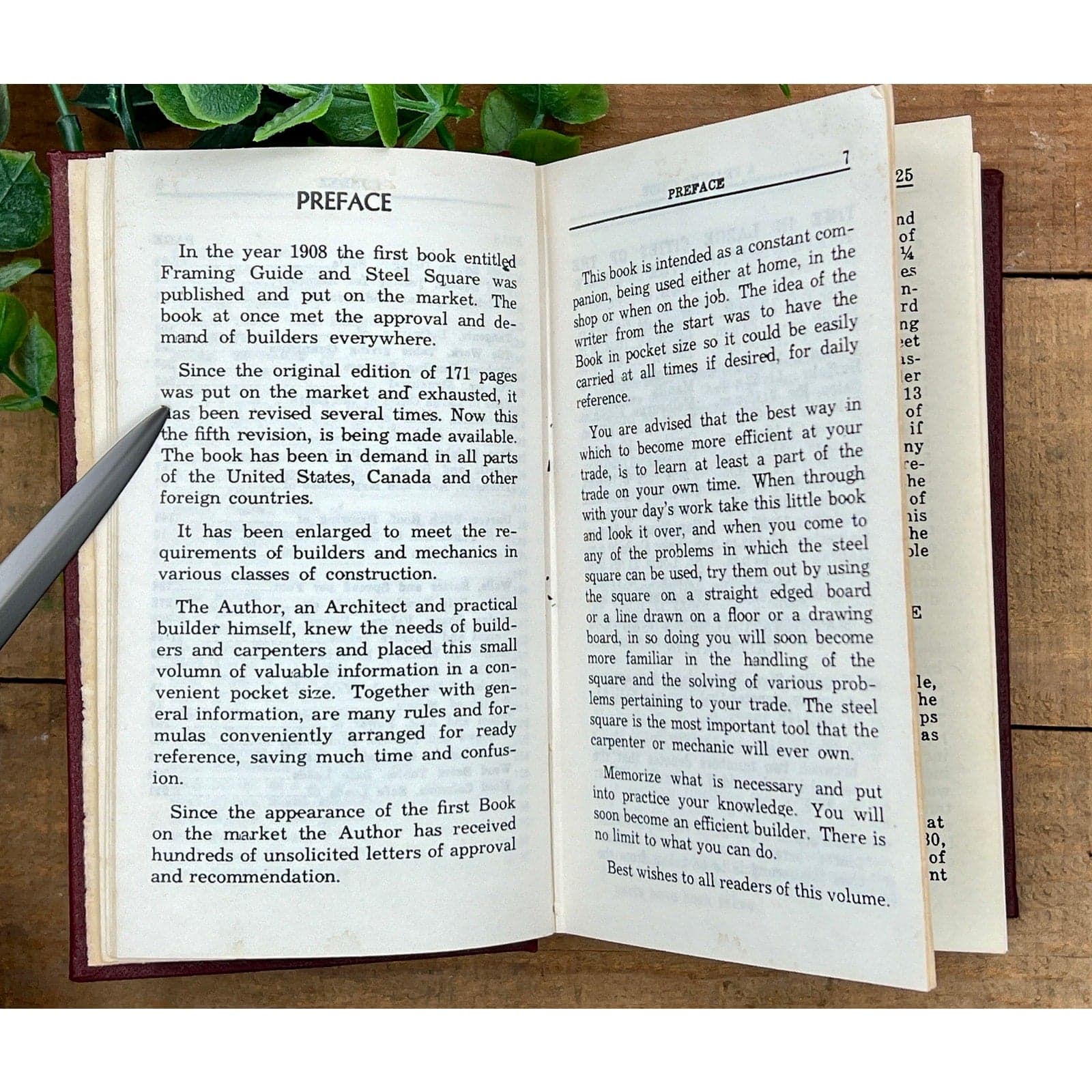 Vintage "A Framing Guide & Steel Square" by Sigmon with Sargent 12” x 8” Square - Thumbnail 13