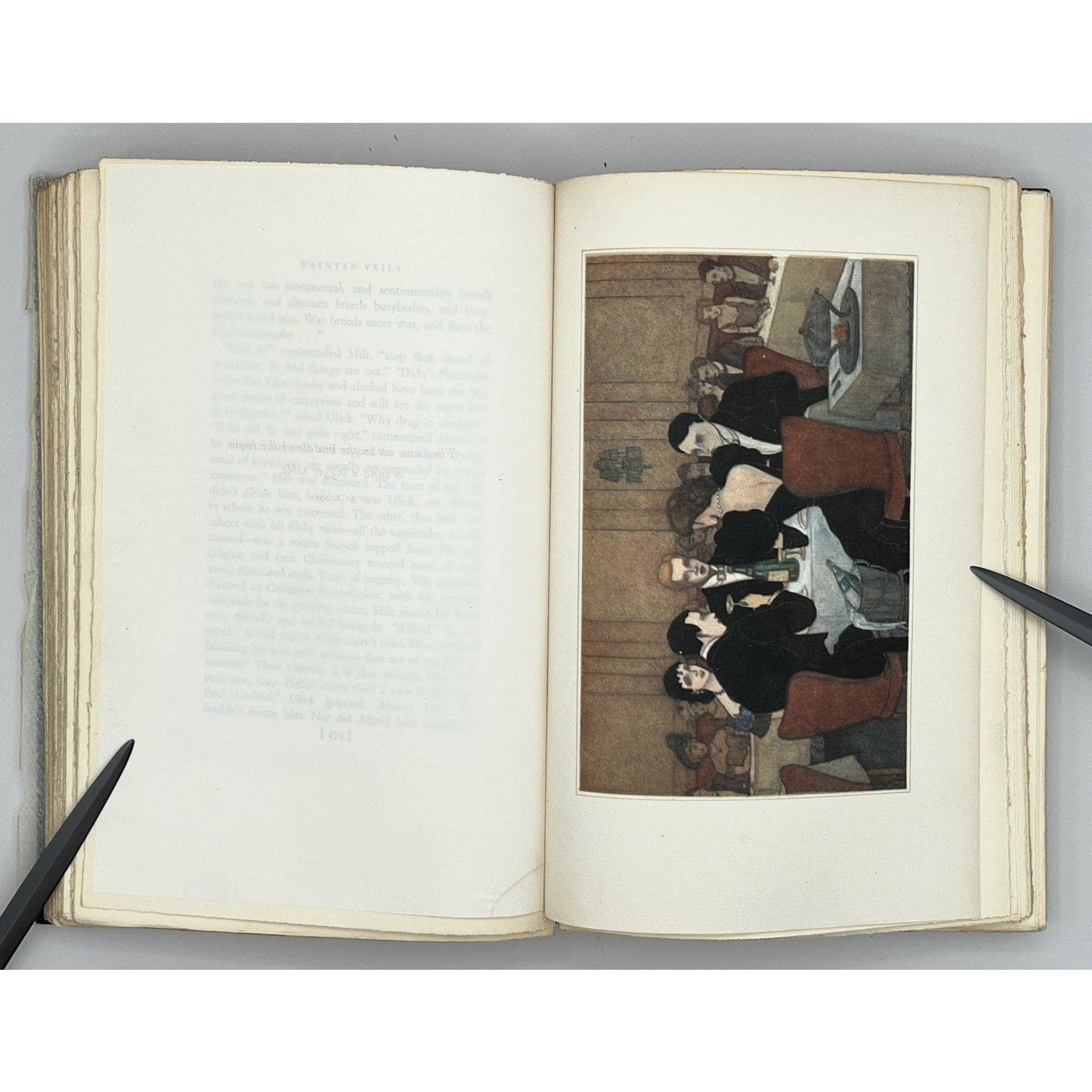 Painted Veils by James Huneker, Rare 1929 Illustrated Editorial Copy - Thumbnail 8
