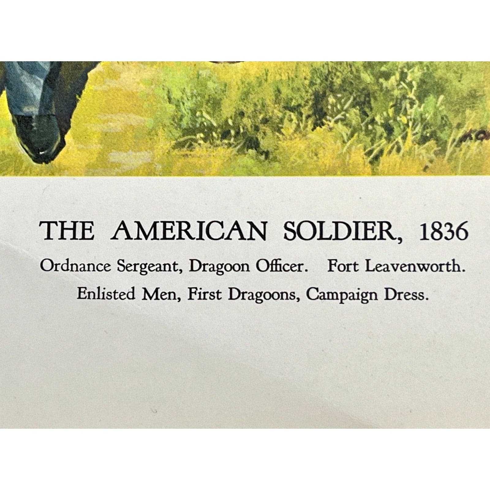 American Military Lithographs – Vintage Military Prints & Historic Soldier Art by Hugh McBarron - Thumbnail 8