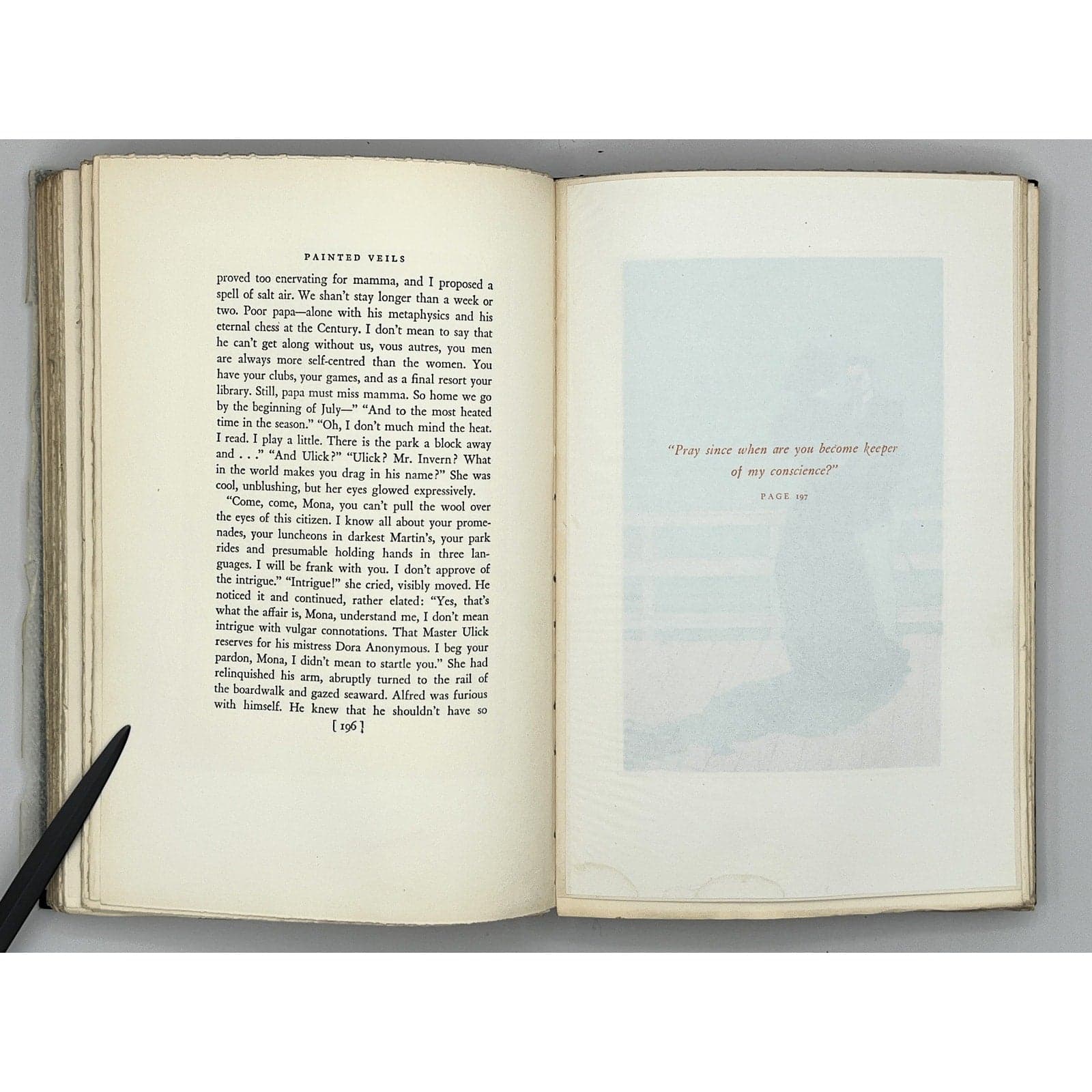 Painted Veils by James Huneker, Rare 1929 Illustrated Editorial Copy - Thumbnail 9