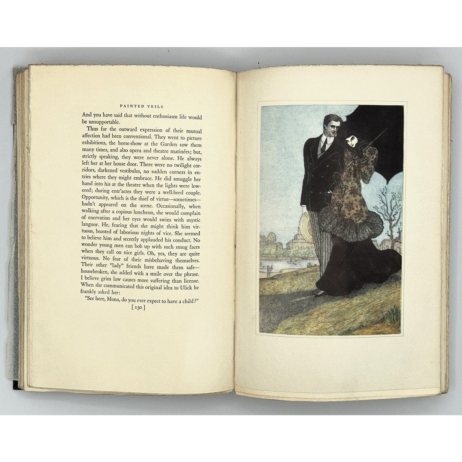 Painted Veils by James Huneker, Rare 1929 Illustrated Editorial Copy - Thumbnail 7