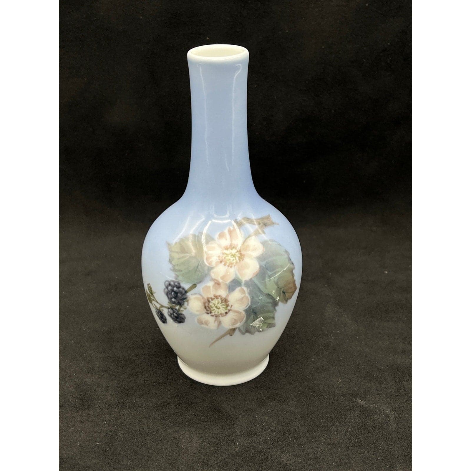 Vintage Royal Copenhagen Hand-Painted Porcelain Vase, No. 288 43A - Image 1