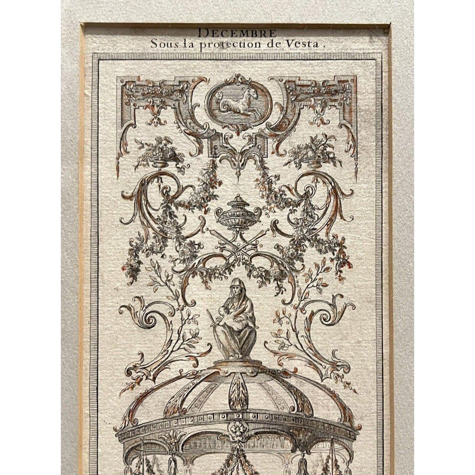 Les Doize Mois Grotesques by Claude Audran- Oct Nov Dec - Thumbnail 9
