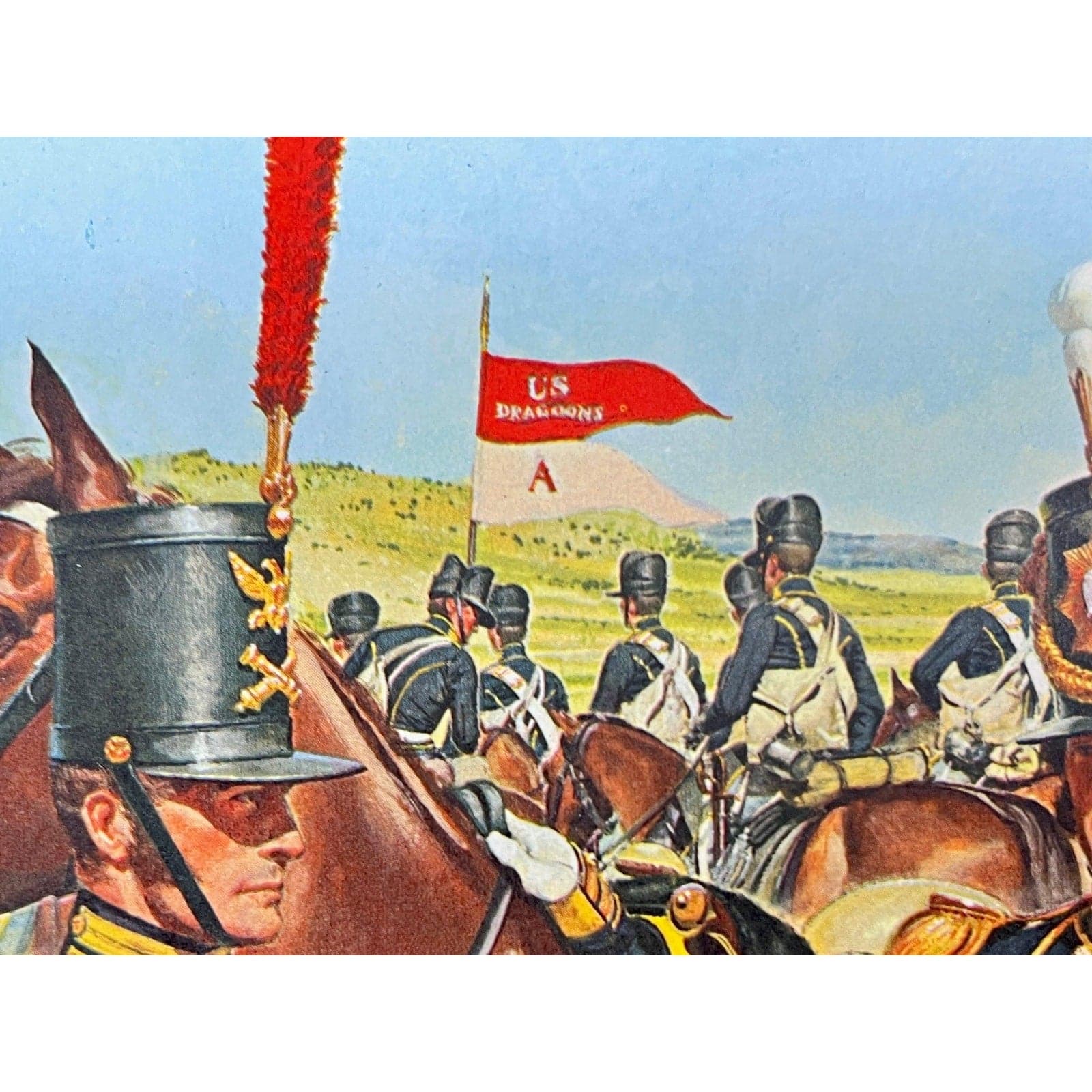 American Military Lithographs – Vintage Military Prints & Historic Soldier Art by Hugh McBarron - Thumbnail 7