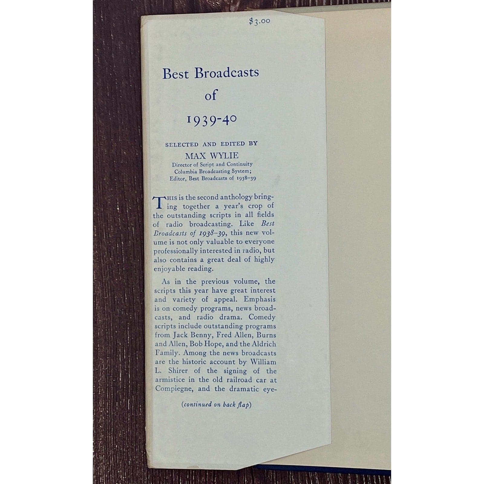 Best Broadcasts of 1939-40 by Max Wylie - Thumbnail 4