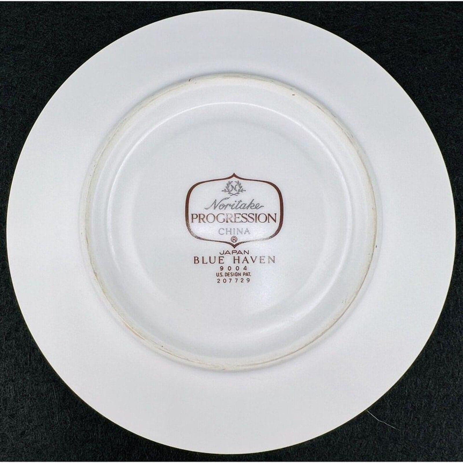 Vintage Noritake Progression Blue Haven 9004 Cup and Saucer Set - Thumbnail 2
