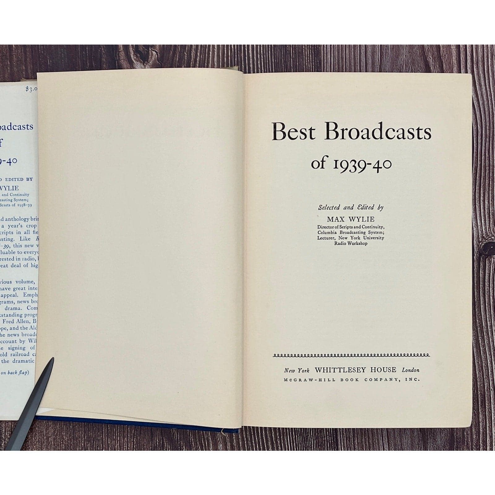 Best Broadcasts of 1939-40 by Max Wylie - Thumbnail 6