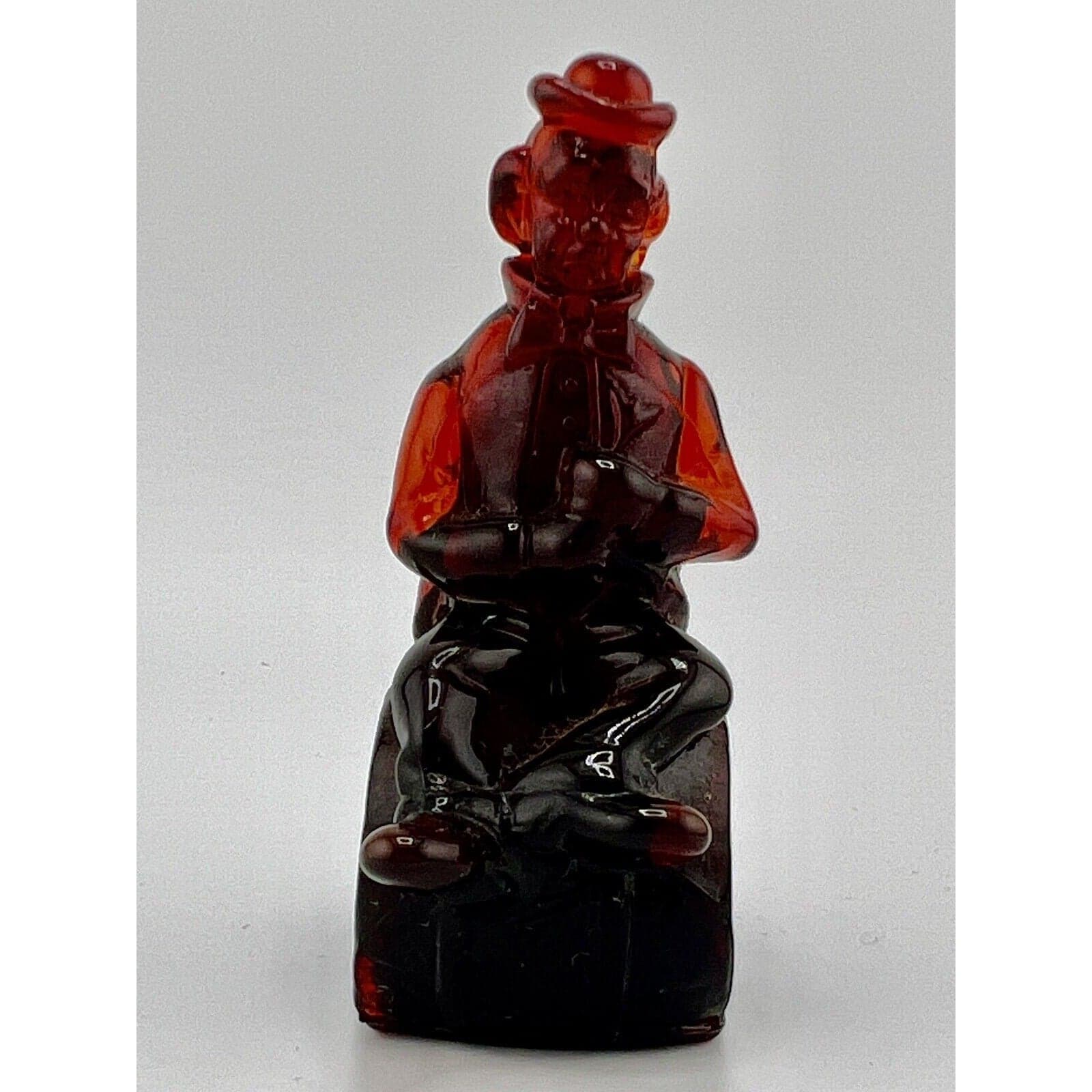 Mosser Glass "Clown Alley" Sambo The Performer - 1982 Series Figurine with Box - Image 1