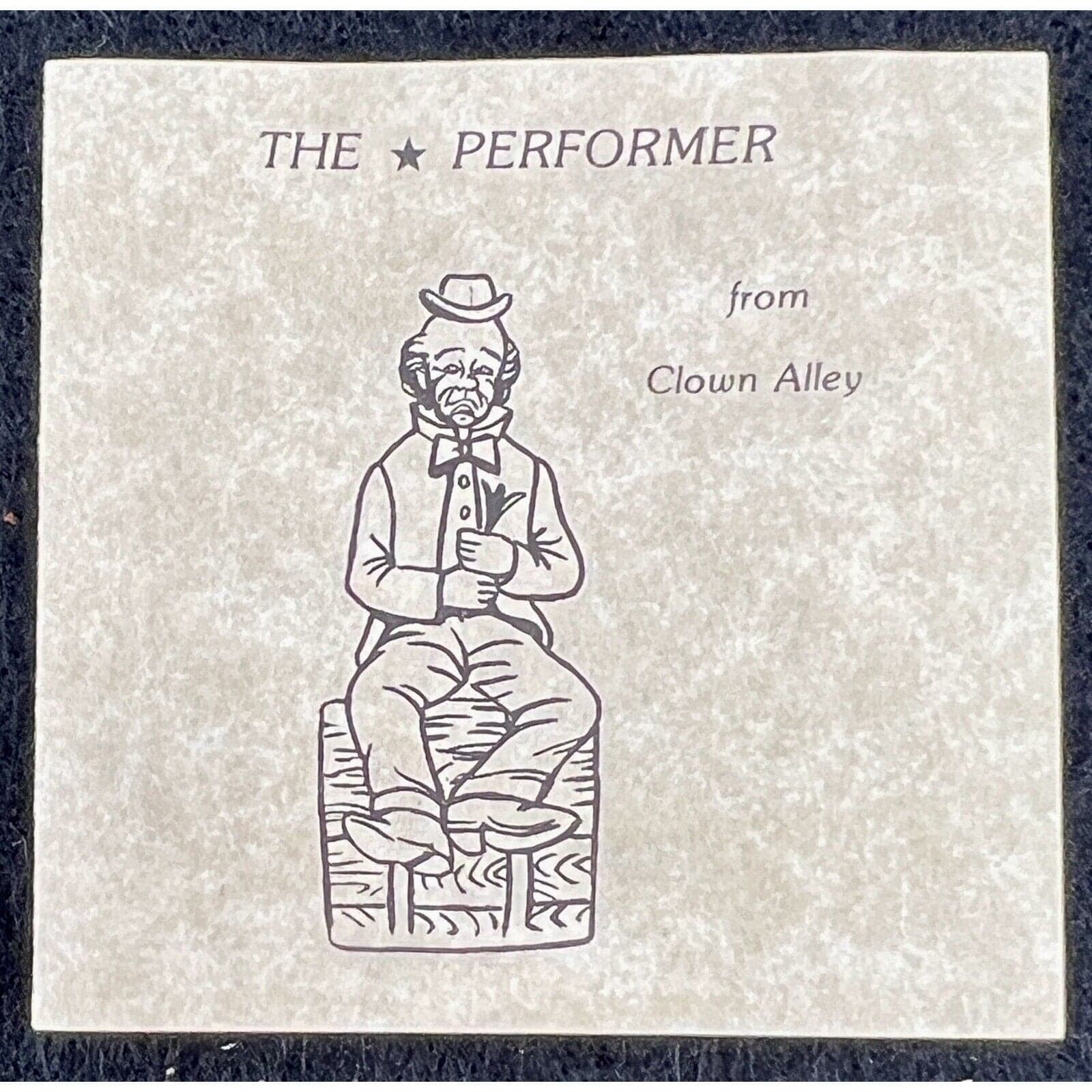 Mosser Glass "Clown Alley" Sambo The Performer - 1982 Series Figurine with Box - Thumbnail 3
