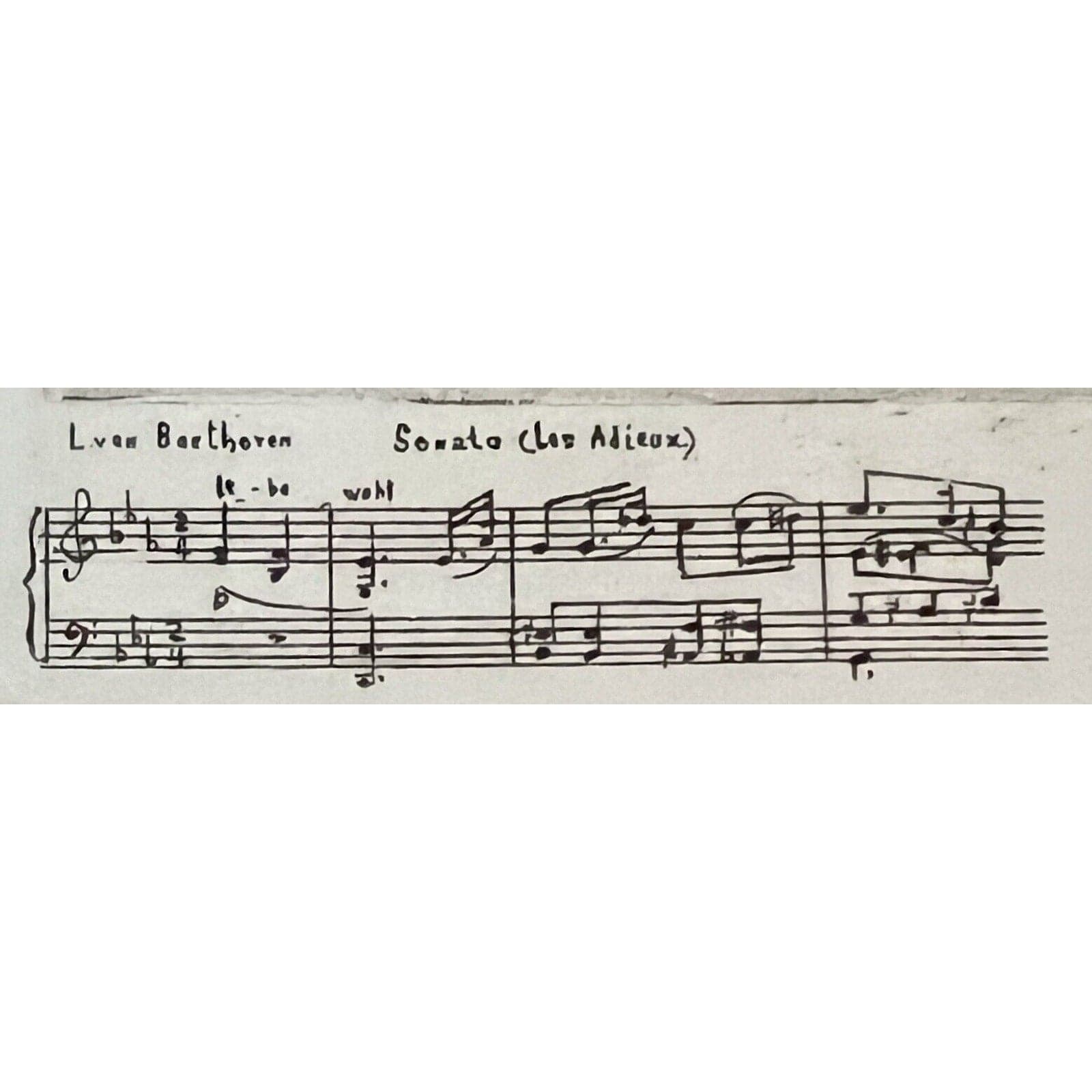 Herta Czoernig Beethoven Heiligenstadt Pfarrplatz Etching with COA - Piano Sonata No. 26 - Thumbnail 5
