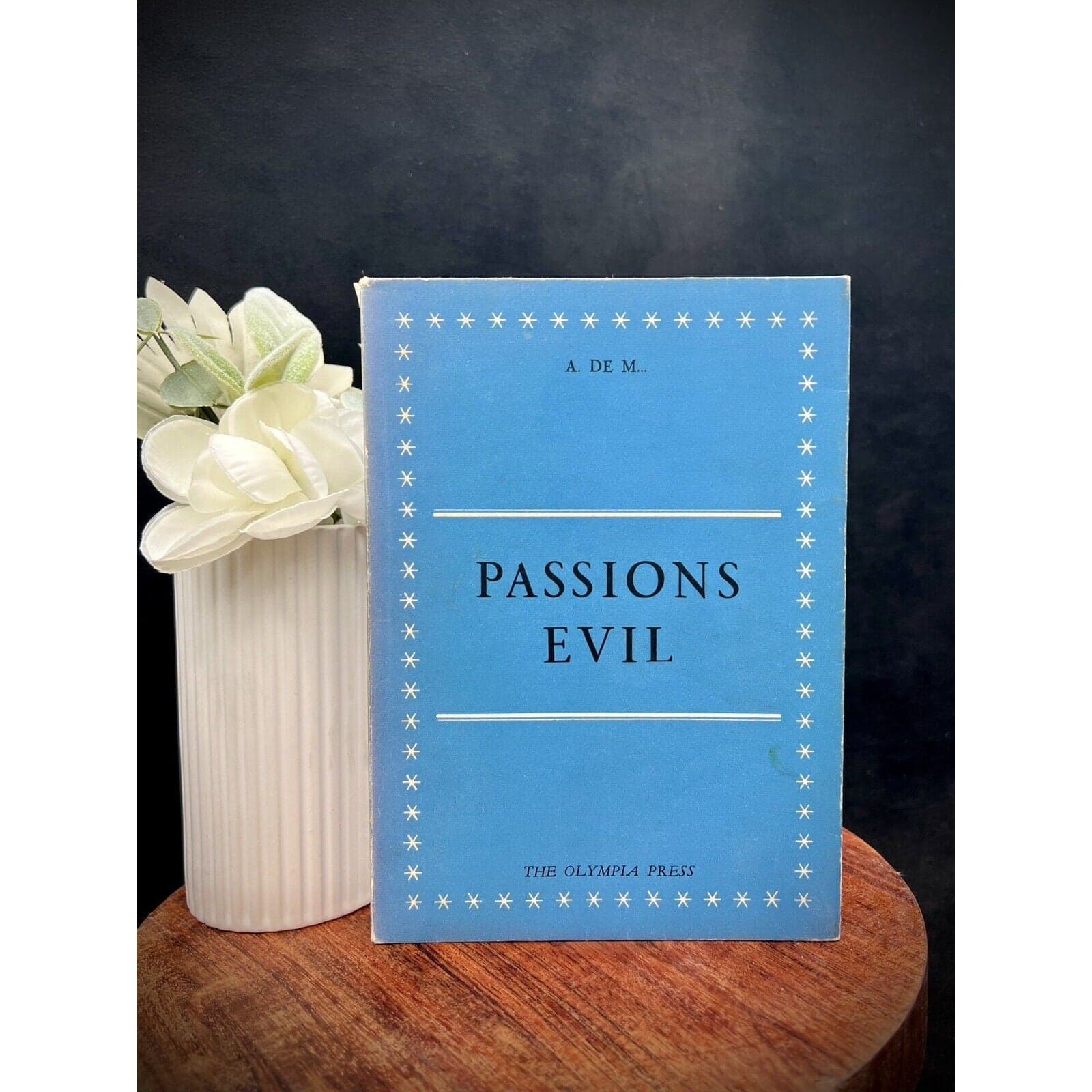 Passions Evil First Edition - Alfred De Musset Novel | Olympia Press Limited Copy - Image 1