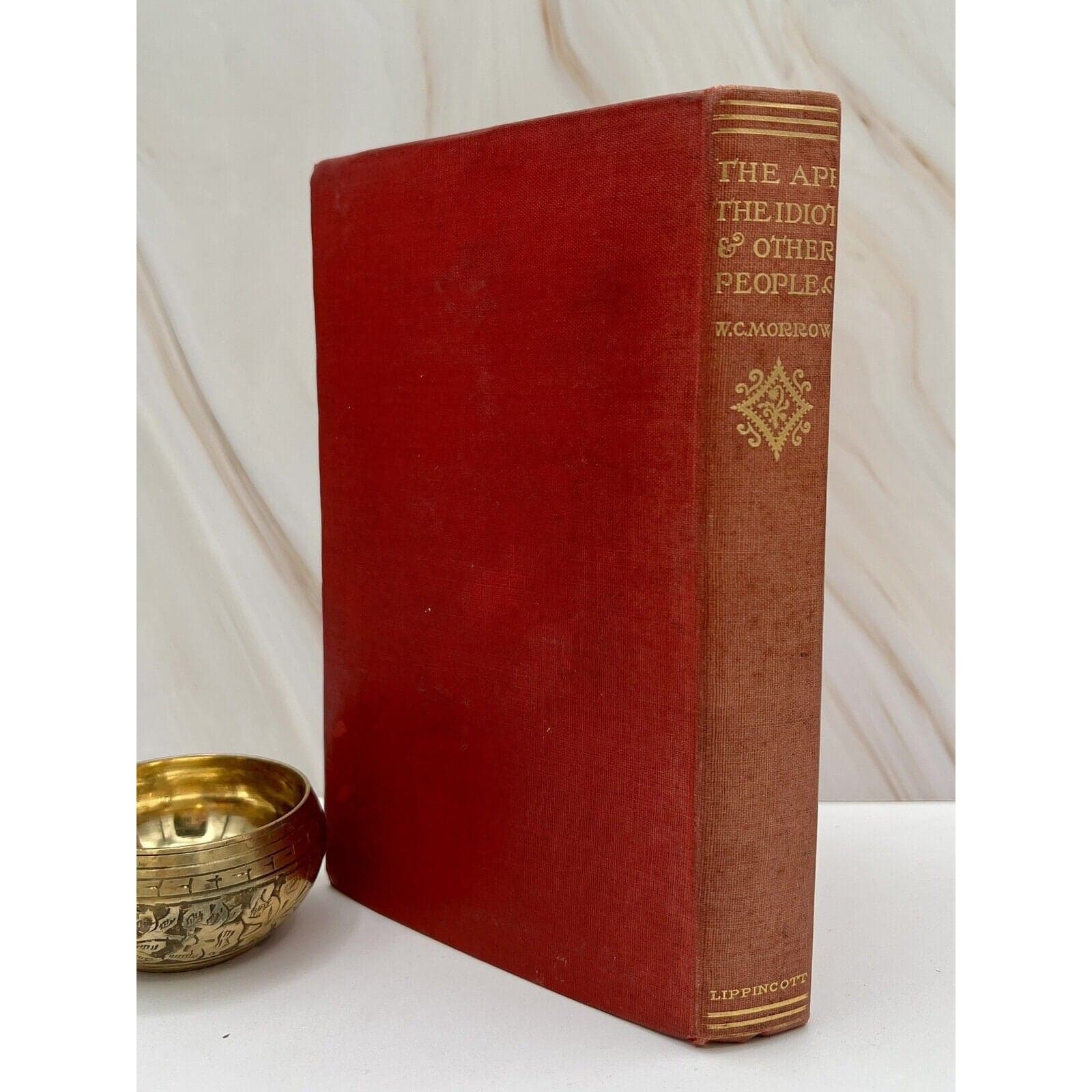 1897 The Ape The Idiot & Other People W.C. Morrow First Edition Lippincott - Thumbnail 3
