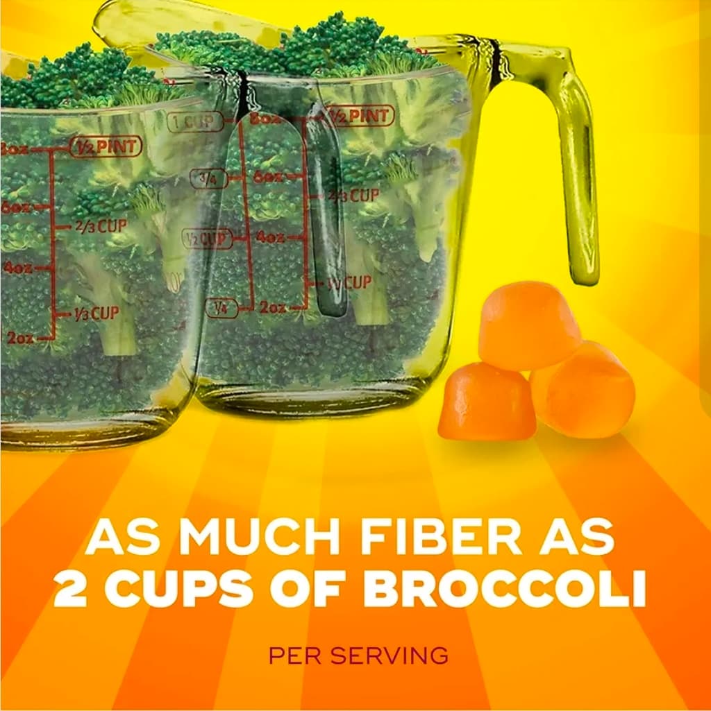 Metamucil Fiber Gummies No Sugar Added 120 Count - Thumbnail 2