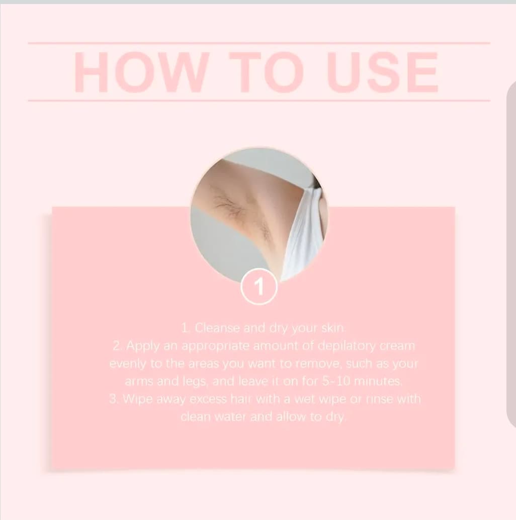 No-Shave Hair Removal Cream 150g Sensitive Skin-Friendly - Thumbnail 6