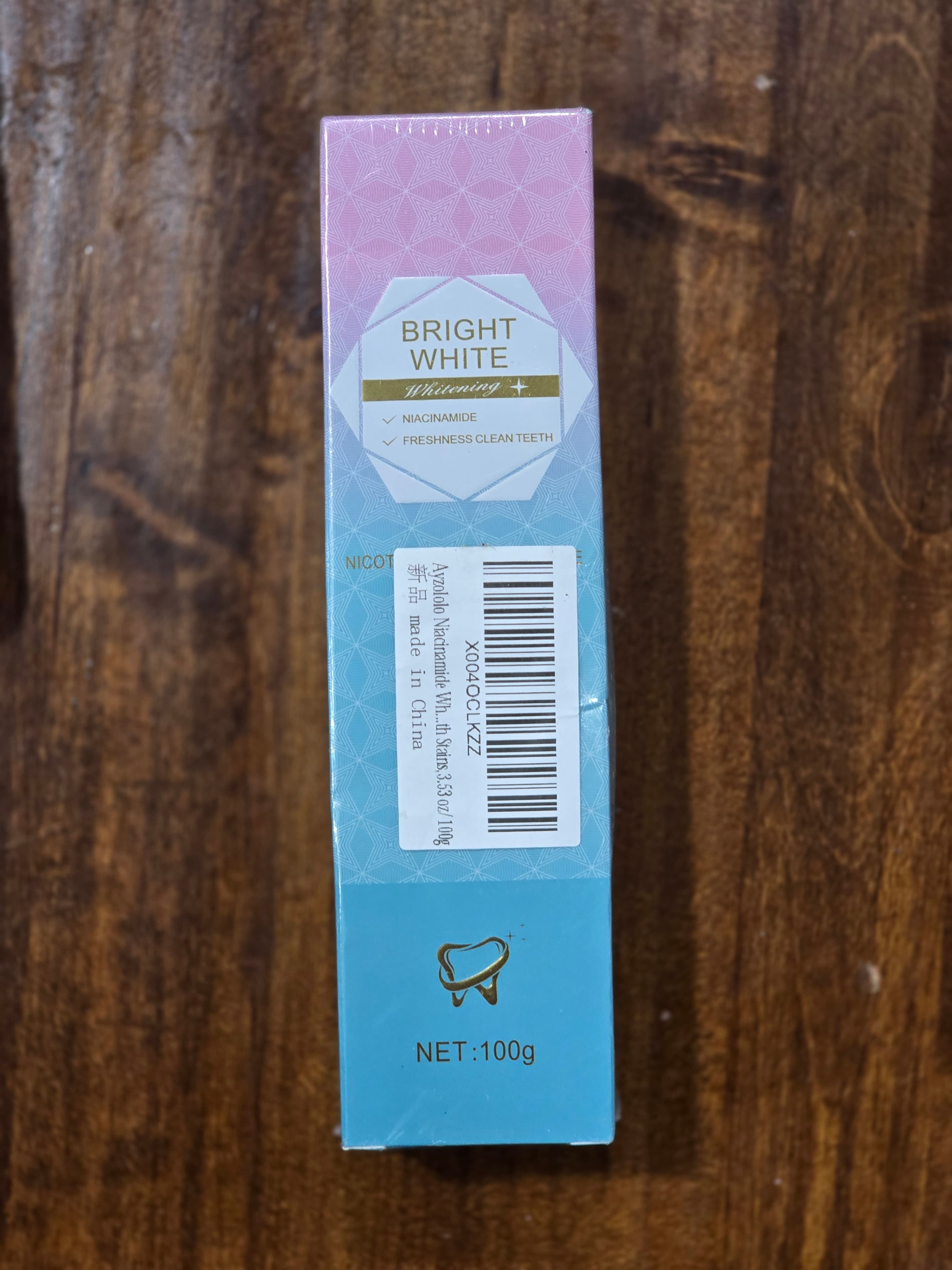 Bright White Niacinamide Whitening Toothpaste 100g - Thumbnail 6