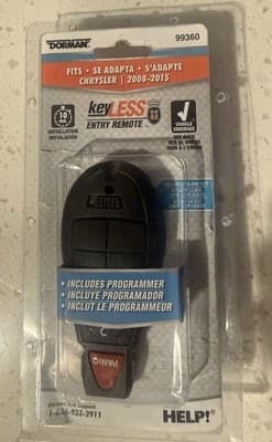 Dorman Key Fob 99360 Chrysler Caravan Charger Grand Caravan Journey Magnum Ram - Image 1