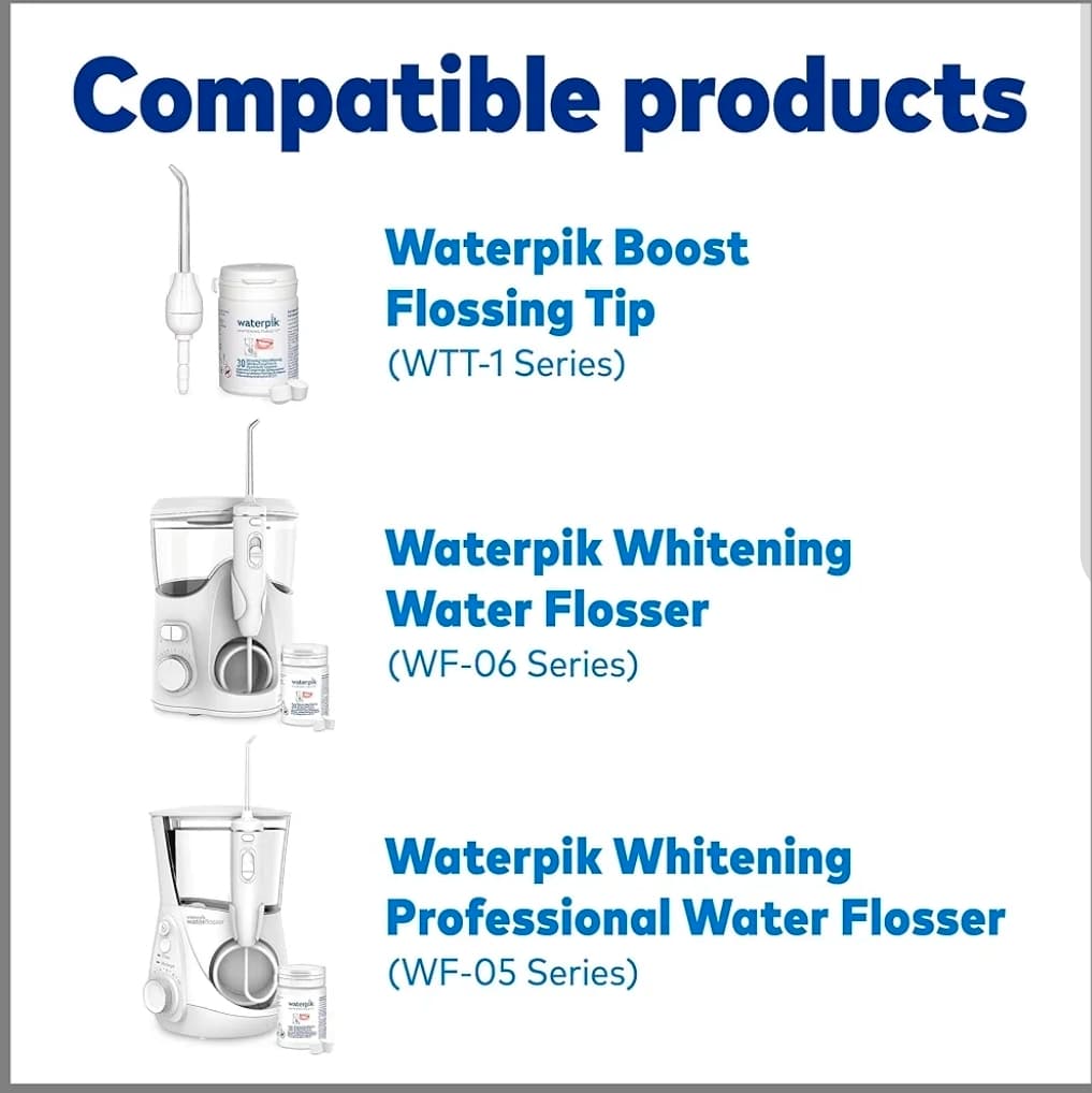 Waterpik Whitening Tablets 30 Count for Water Flosser - Thumbnail 3
