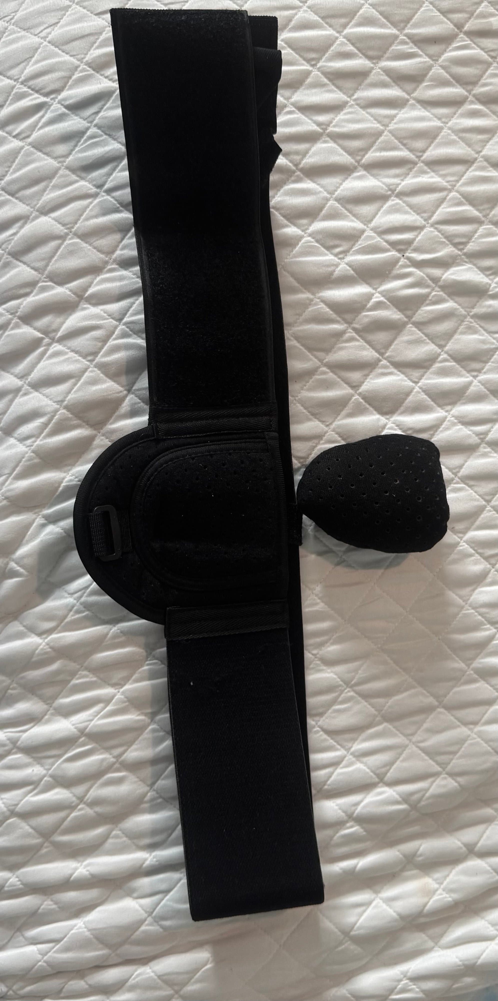 Everyday Medical Orthopedic Hernia Belt Inguinal & Groin Hernia Support Truss S/M Black - Thumbnail 4