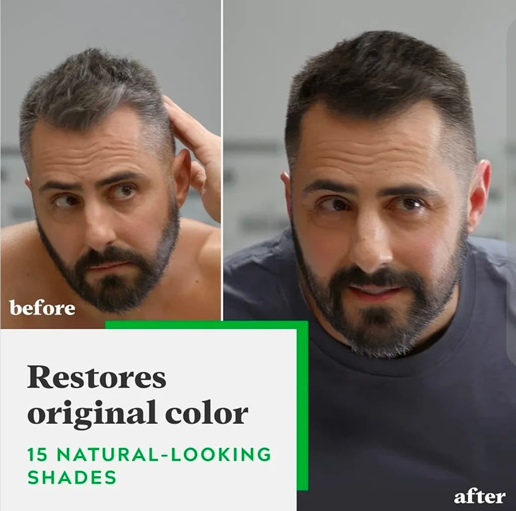 Just For Men Shampoo-In Color H-15 Dark Blond/Lightest Brown - Thumbnail 2
