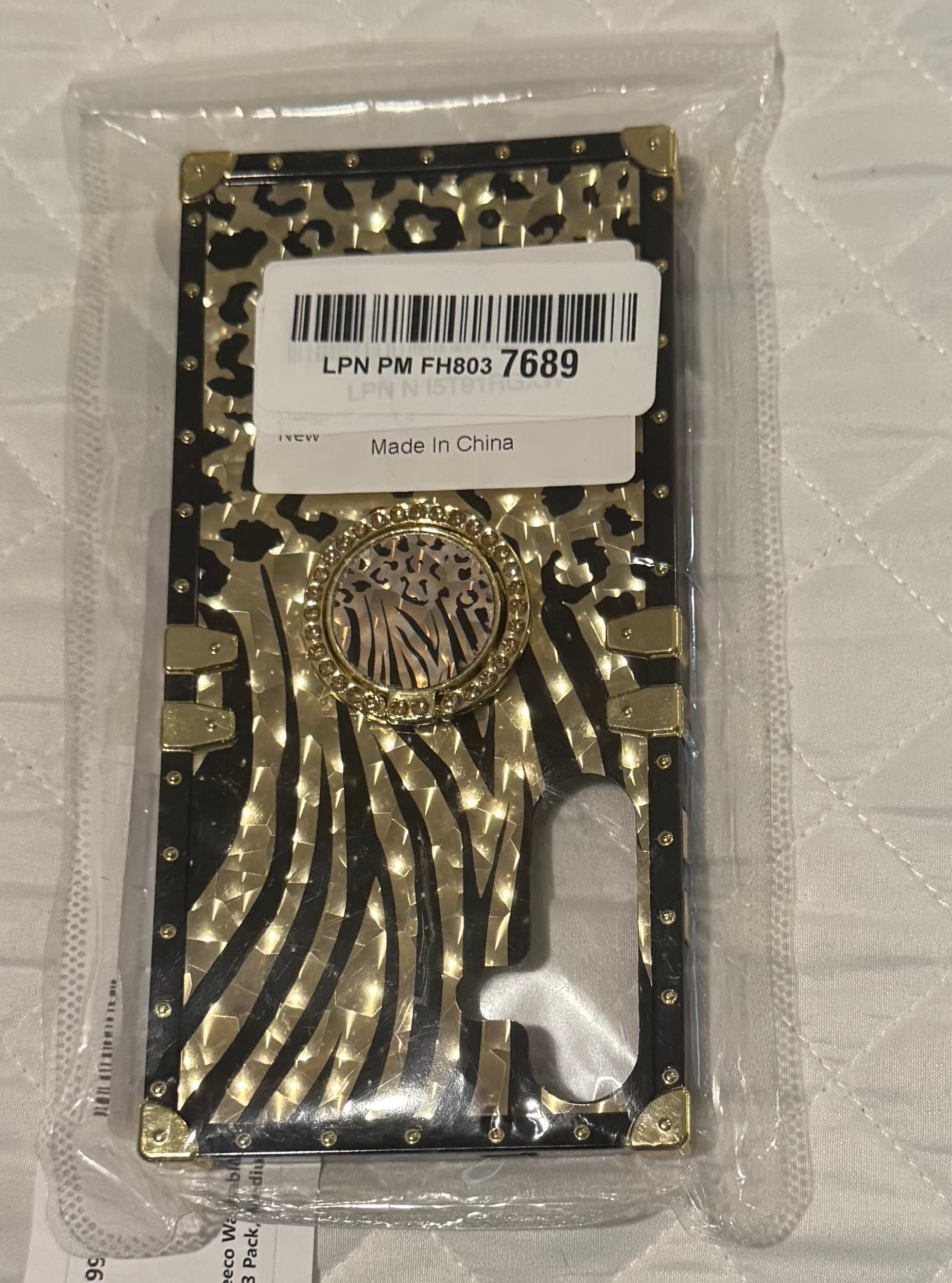 Samsung S24 Plus Leopard Zebra Print Phone Case - Thumbnail 5