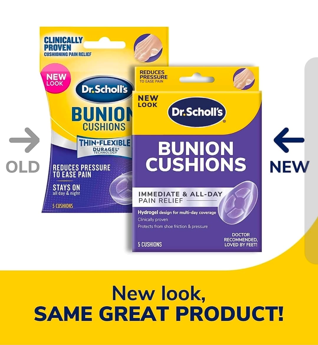 Dr. Scholl's Bunion Cushions 3 Pack Hydrogel Pain Relief - Thumbnail 6