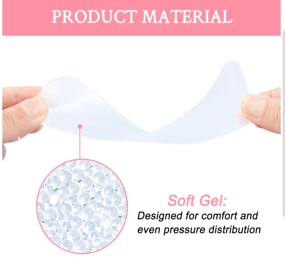 Soprom High Heel Soft Gel Inserts 2 Pack Large - Thumbnail 2