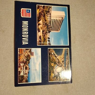 Postcard Scenes & Views Monrovia Liberia - Image 1