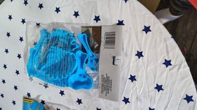 Outdoor Fun Dinosaur Fossil Skeleton Sand Molds Orange & Blue Sandbox Toy Set - Thumbnail 4