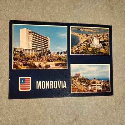 Postcard Scenes & Views Monrovia Liberia - Thumbnail 2
