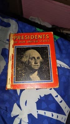 Presidents Of Our United States L A Esler 1935 Hardcover Rand McNally - Image 1