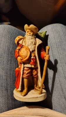 Enesco Growing Up Great Santa Figurine - Image 1