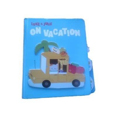 LUKE & JULIE ON VACATION - TAB BOOK by Editor (Board book) - Image 1