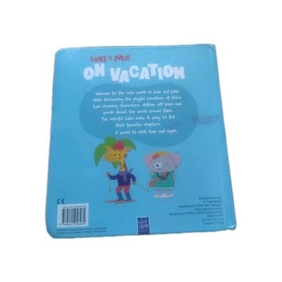 LUKE & JULIE ON VACATION - TAB BOOK by Editor (Board book) - Thumbnail 4