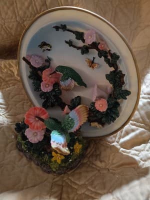 Hummingbird Plate - Thumbnail 2